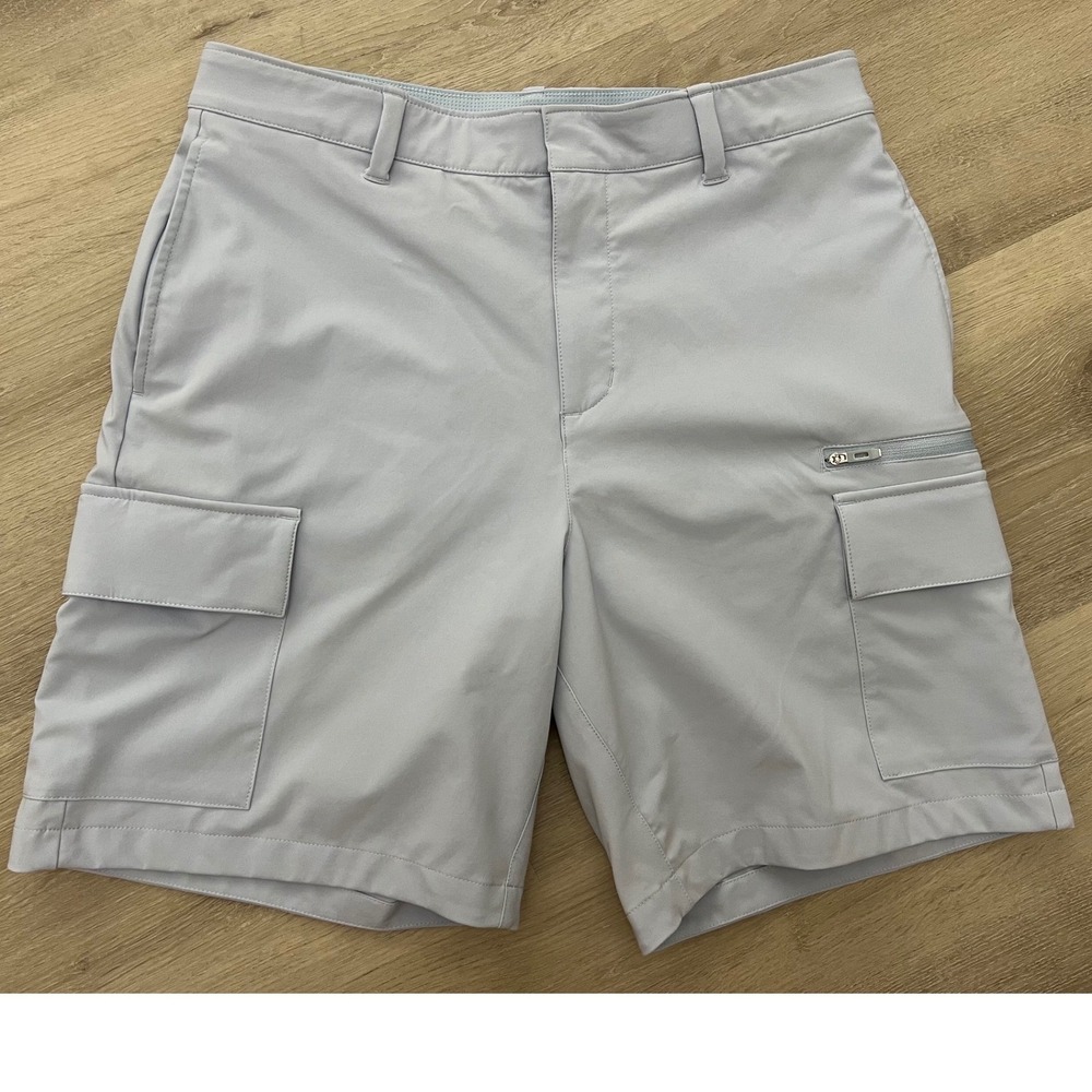Jordan Dri-FIT Sport Golf Cargo Shorts 33 Light Blue Grey Jumpman DZ0550-493